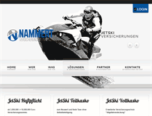 Tablet Screenshot of jetski-versicherung.de